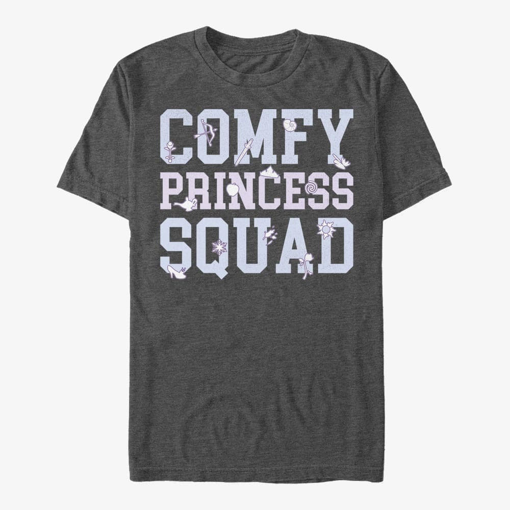 Trička Merch Disney Wreck-It Ralph 2 - Stay Comfy Unisex T-Shirt Dark Heather Grey