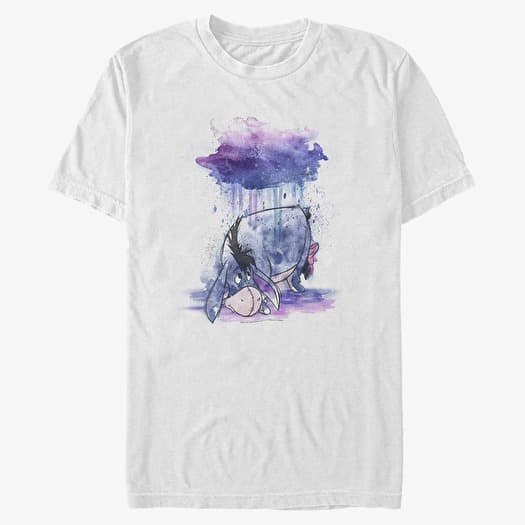 Majica Merch Disney Winnie the Pooh - WATERCOLOR EEYORE Unisex T-Shirt White