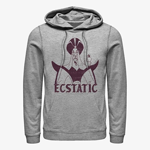 Mikina Merch Disney Aladdin - Ecstatic Jafar Unisex Hoodie Heather Grey
