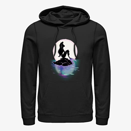 Majica Merch Disney The Little Mermaid - Sunset Ariel Unisex Hoodie Black