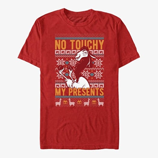 T-shirt Merch Disney Emperor's New Groove - No Touch Sweater Unisex T-Shirt Red