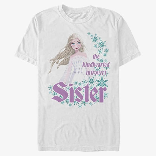T-shirt Merch Disney Frozen 2 - Kindhearted Sister Unisex T-Shirt White