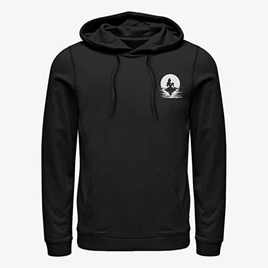 Sudadera Merch Disney The Little Mermaid - Mermaid Moon Unisex Hoodie Black