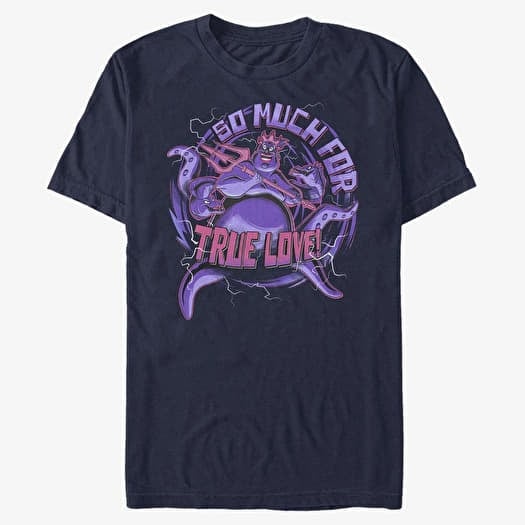 Camiseta Merch Disney Villains - So Much For Unisex T-Shirt Navy Blue