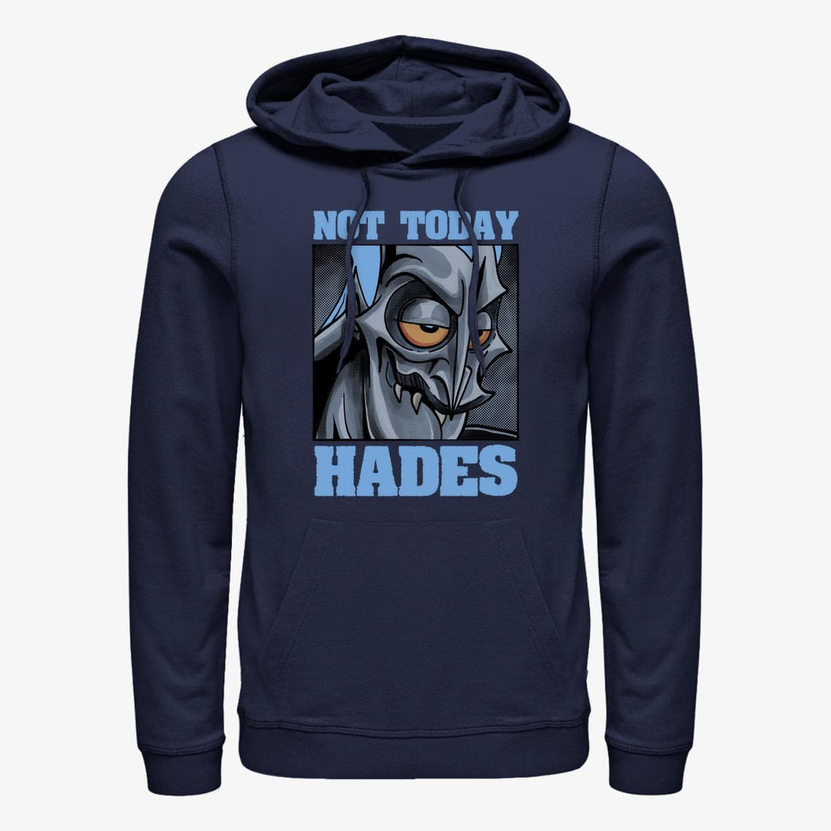 Dukserice Merch Disney Hercules - HADES TODAY Unisex Hoodie Navy Blue