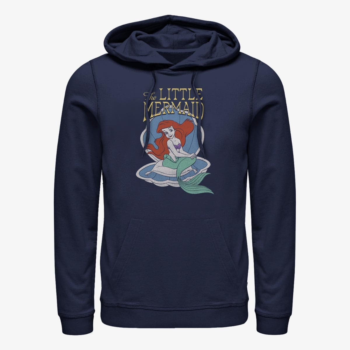 Толстовки та реглани Merch Disney The Little Mermaid - Little Mermaid Redux Unisex Hoodie Navy Blue