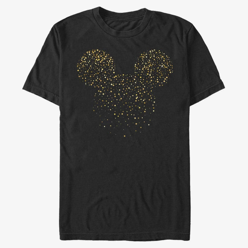 T-shirts Merch Disney Classics Mickey Classic - Mickey Confetti Fill Unisex T-Shirt Black