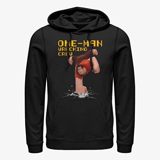 Sweat-shirt Merch Disney Wreck-It Ralph 2 - Wrecking Crew Unisex Hoodie Black