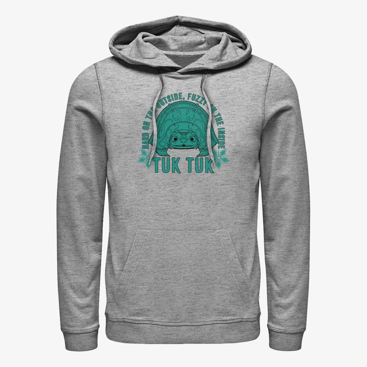 Sweatshirts Merch Disney Raya & The Last Dragon - Fuzzy Tuk Tuk Unisex Hoodie Heather Grey