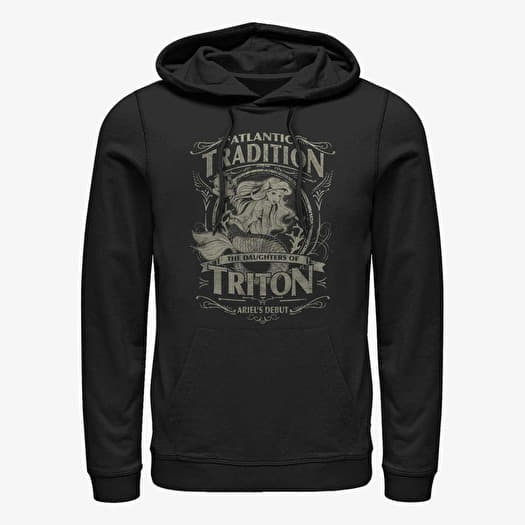 Sweatshirt Merch Disney The Little Mermaid - Atlantic Tradition Unisex Hoodie Black