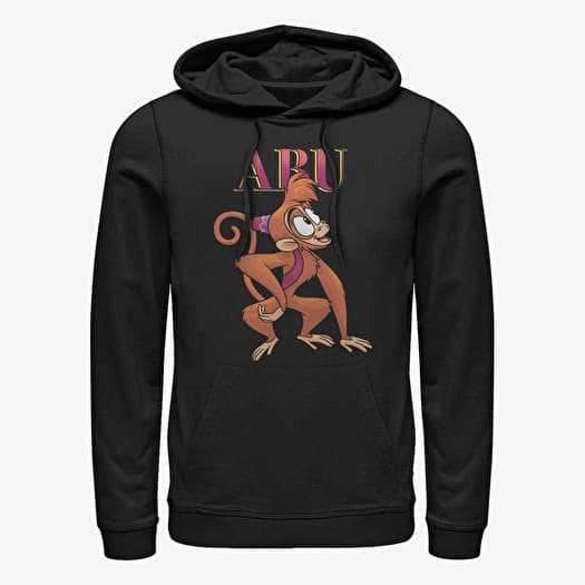Sweatshirt Merch Disney Aladdin - Abu Unisex Hoodie Black
