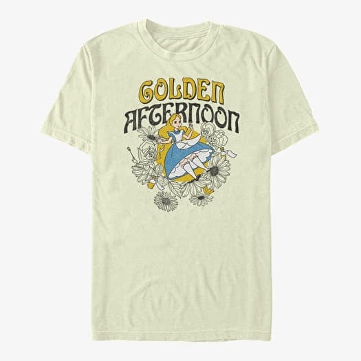 T-shirt Merch Disney Alice In Wonderland - GOLDEN AFTERNOON - DSAX04DMLC Unisex T-Shirt Natural