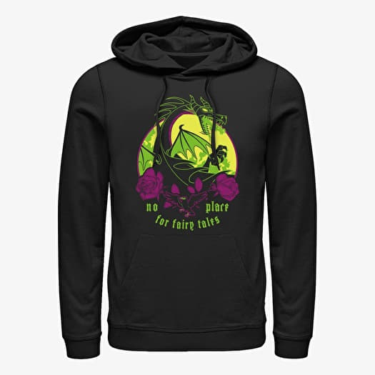 Sweat-shirt Merch Disney Villains - Dragon Three Tone Unisex Hoodie Black