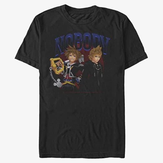 T-shirt Merch Disney Kingdom Hearts - Nobody Circle Unisex T-Shirt Black