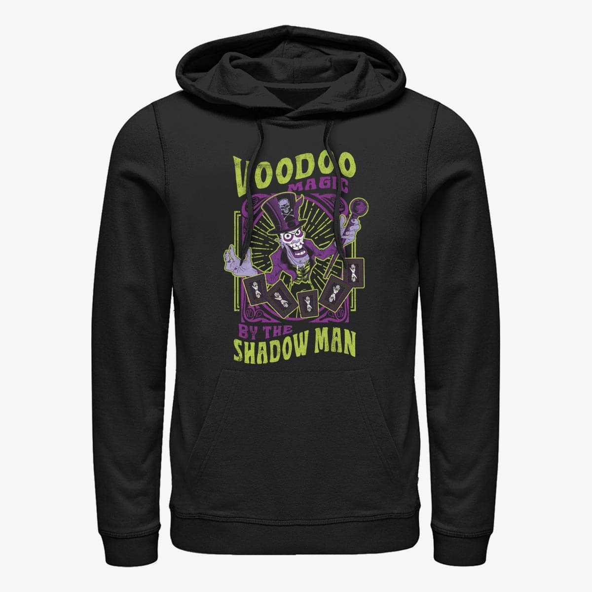 Sweaters Merch Disney Villains - Voodoo Magic Unisex Hoodie Black