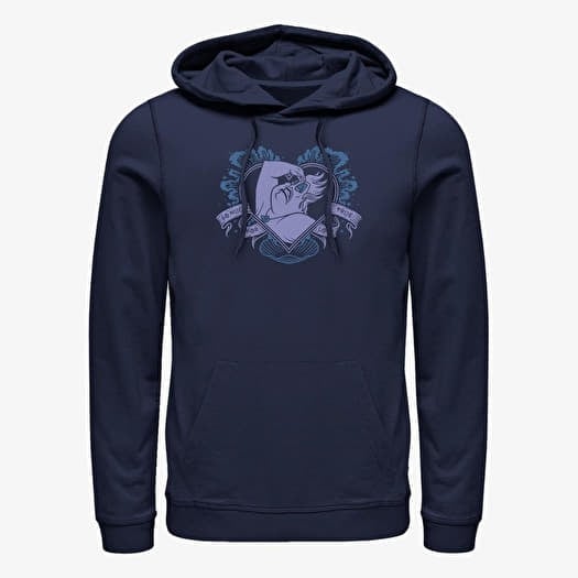 Sweatshirt Merch Disney Villains - True Love Ursula Unisex Hoodie Navy Blue