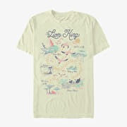Merch Disney The Lion King - Map of the World Unisex T-Shirt Natural