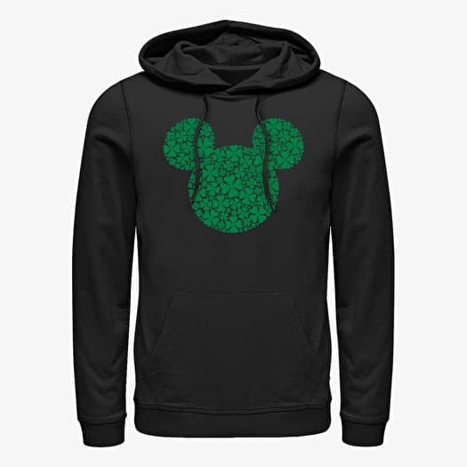 Sweatshirt Merch Disney Classic Mickey - Mickey Clover Fill Unisex Hoodie Black