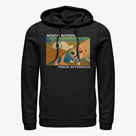 Mikina Merch Disney Mulan - Monday to Friday Unisex Hoodie Black