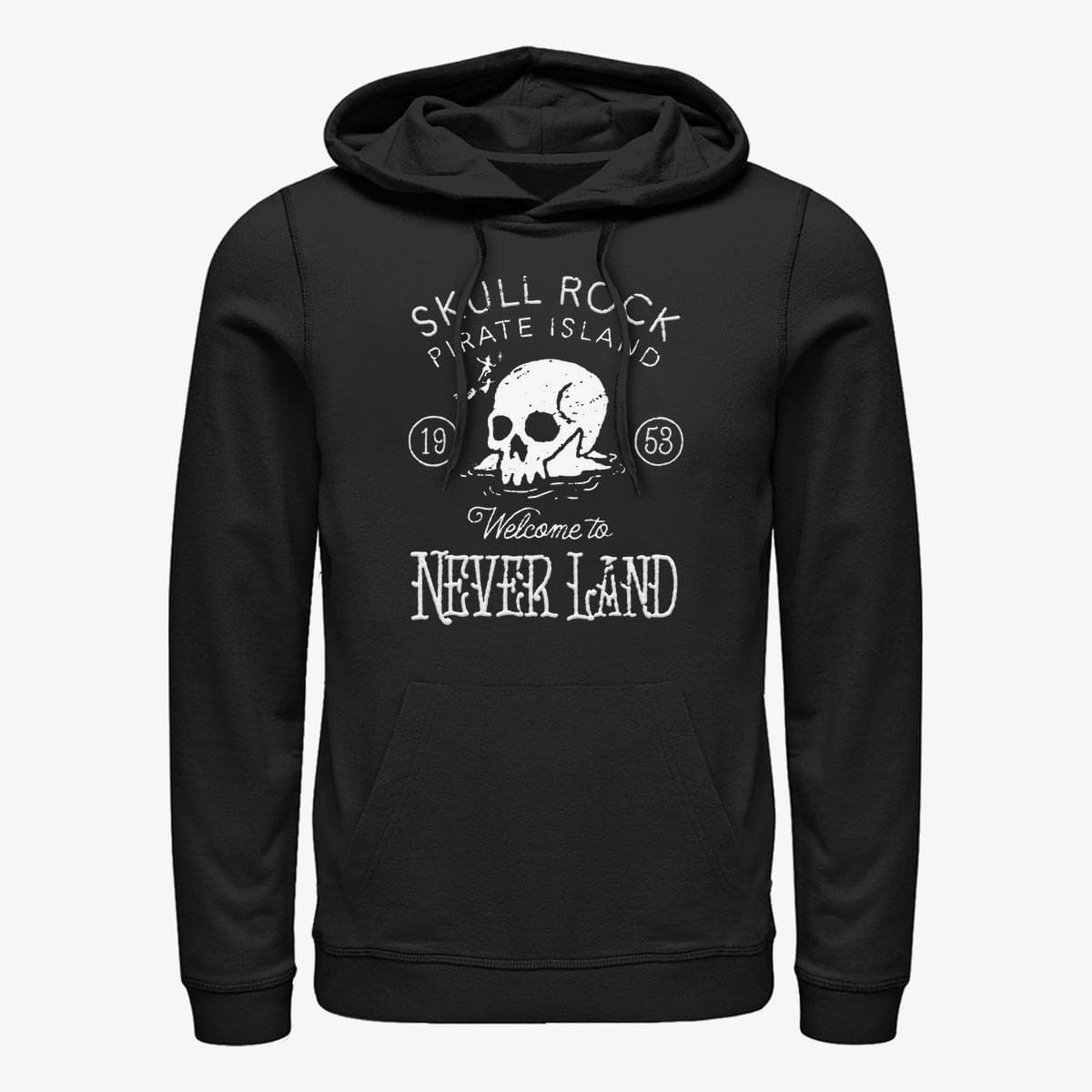 Толстовки та реглани Merch Disney Peter Pan - WELCOME TO SKULLROCK Unisex Hoodie Black
