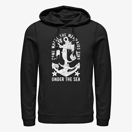 Majica Merch Disney The Little Mermaid - Hip Mer Unisex Hoodie Black