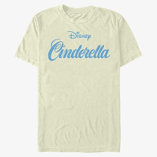 Tričko Merch Disney Cinderella - Cinderella Logo Unisex T-Shirt Natural