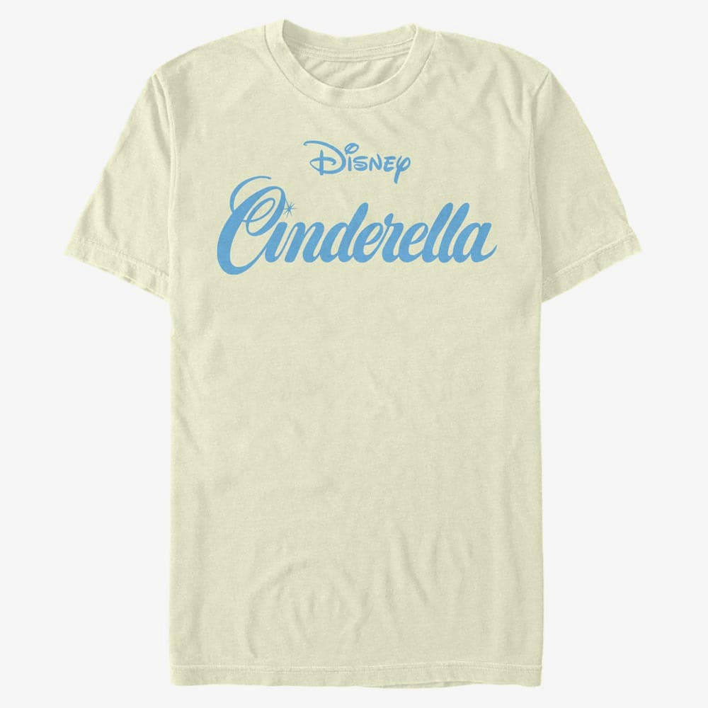 majice kratkih rukava Merch Disney Cinderella - Cinderella Logo Unisex T-Shirt Natural