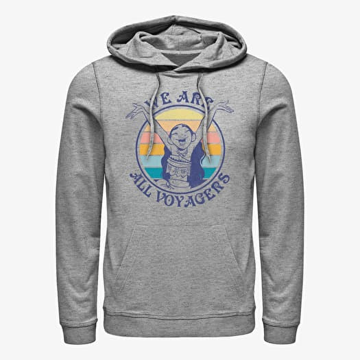 Sweatshirt Merch Disney Moana - Sunset Voyagers Unisex Hoodie Heather Grey