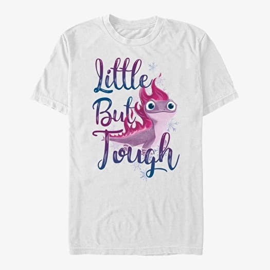 Tričko Merch Disney Frozen 2 - Little But Tough Unisex T-Shirt White