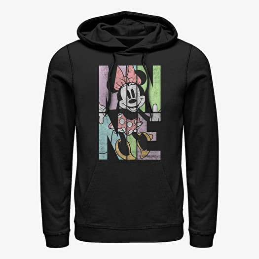 Sweatshirt Merch Disney Classic Mickey - MINNIE NAME FILL Unisex Hoodie Black