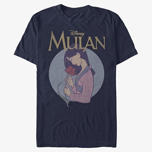 T-shirt Merch Disney Mulan - VINTAGE MULAN Unisex T-Shirt Navy Blue