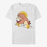 Merch Disney The Lion King - King Unisex T-Shirt White