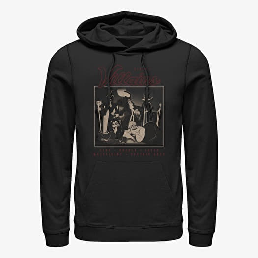 Mikina Merch Disney Villains - Villain Group Portrait Unisex Hoodie Black