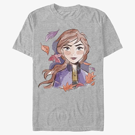 Camiseta Merch Disney Frozen 2 - Anna Face Unisex T-Shirt Heather Grey