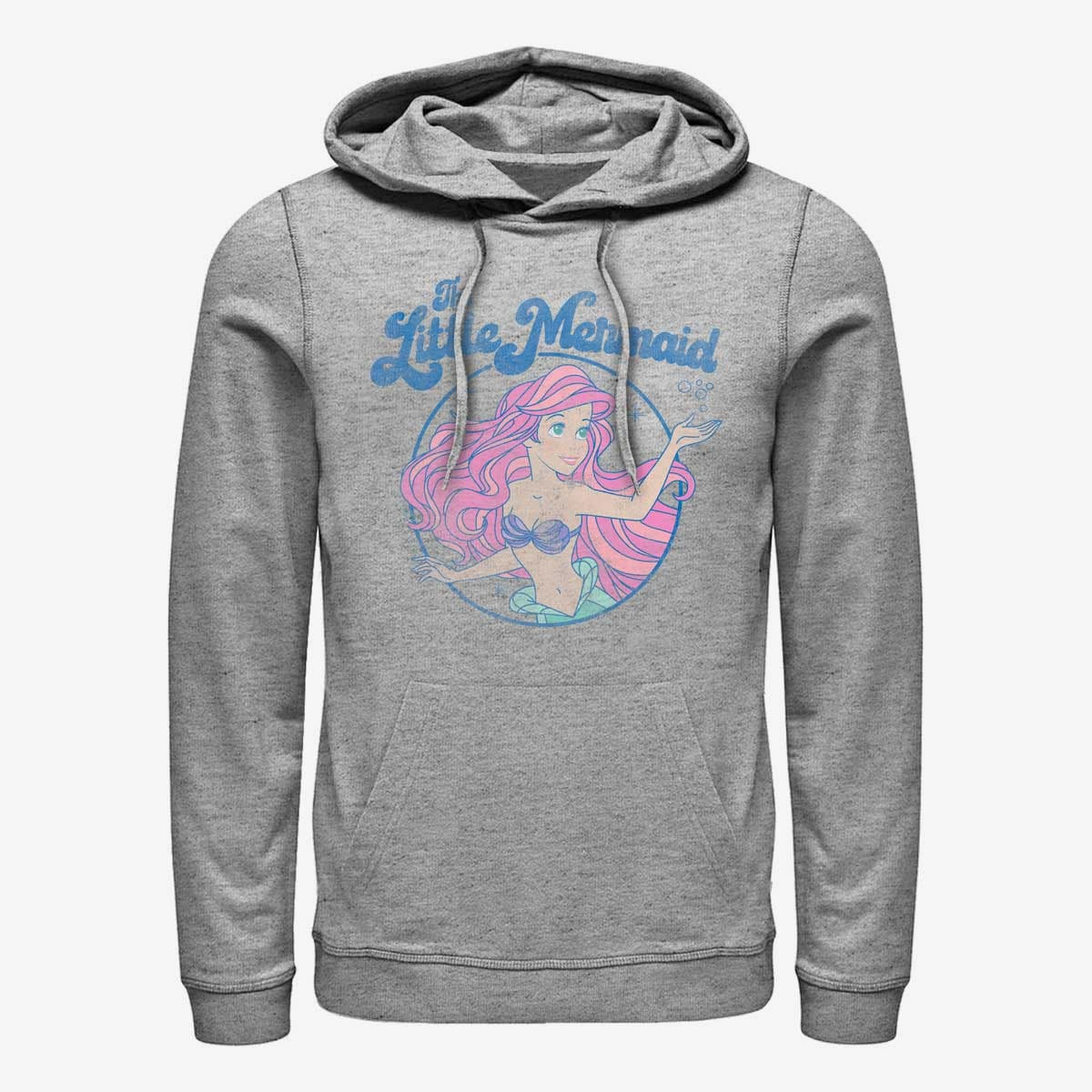 Hoodies and sweatshirts  Merch Disney The Little Mermaid - FADED ARIEL Unisex Hoodie Heather Grey