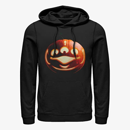 Pulóver Merch Disney Toy Story 1-3 - Alien Carving Unisex Hoodie Black