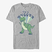 Merch Disney Toy Story 1-3 - Hugger Rex Unisex T-Shirt Heather Grey