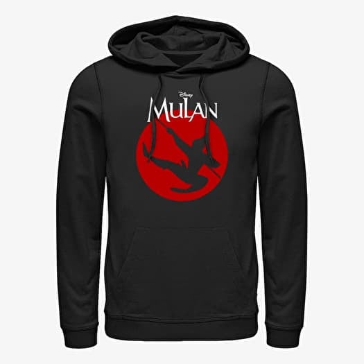 Mikina Merch Disney Mulan - Mulan Warrior Unisex Hoodie Black