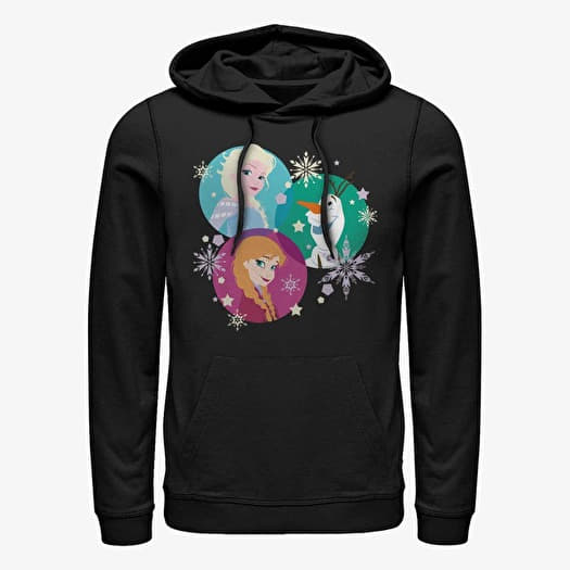 Hanorac Merch Disney Frozen - Tri Sphere Snow Unisex Hoodie Black