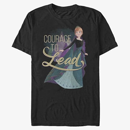 Magliette Merch Disney Frozen 2 Anna Queen Unisex T Shirt Black Queens