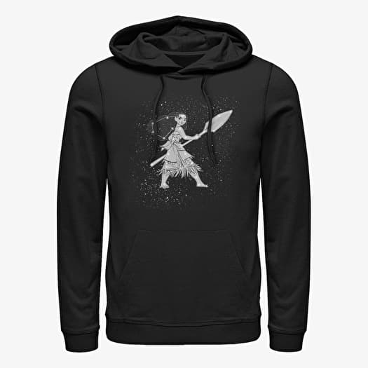 Sweatshirt Merch Disney Moana - Constellation Moana Unisex Hoodie Black