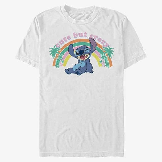 T-shirt Merch Disney Lilo & Stitch - Kawaii Stitch Unisex T-Shirt White