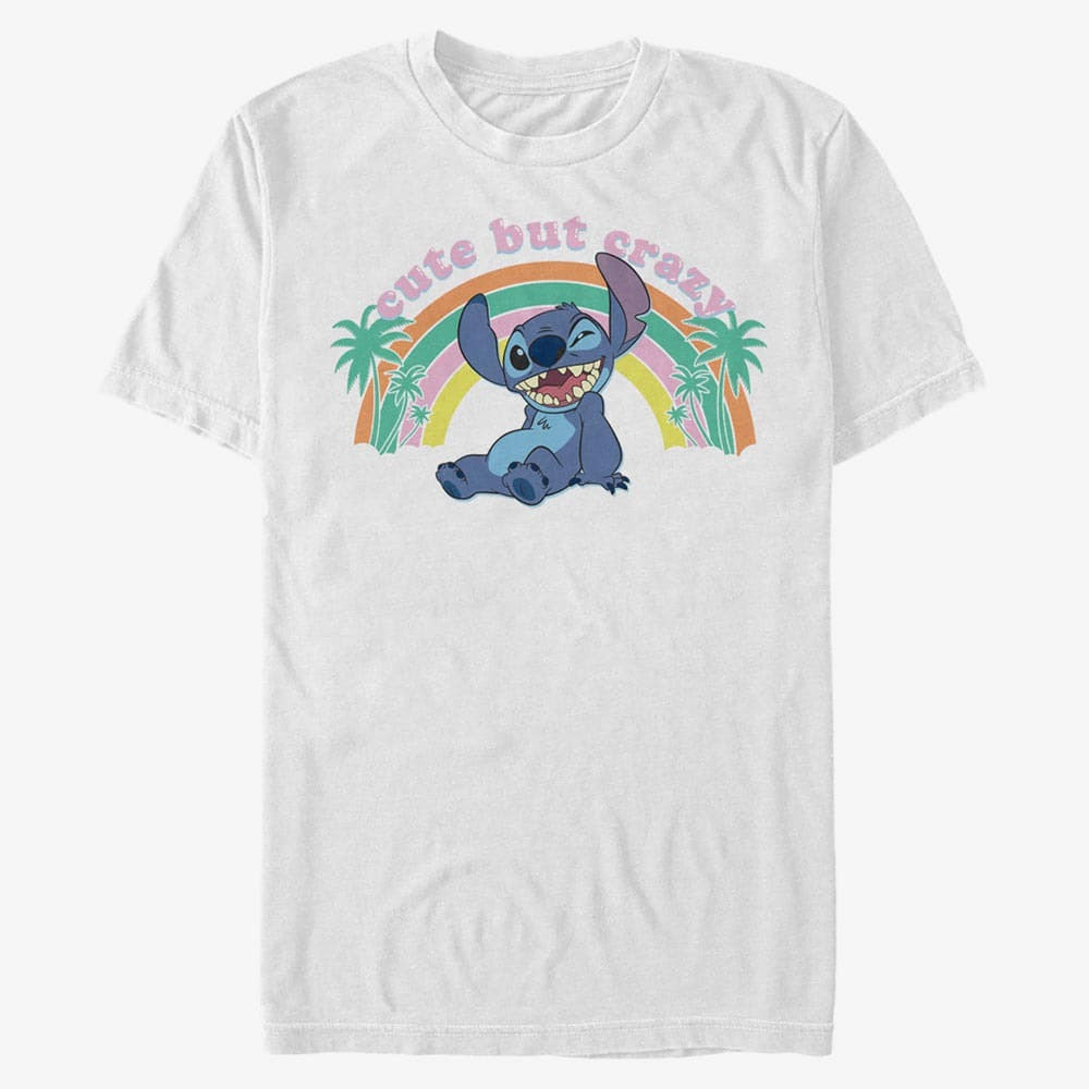 T-särgid Merch Disney Lilo & Stitch - Kawaii Stitch Unisex T-Shirt White