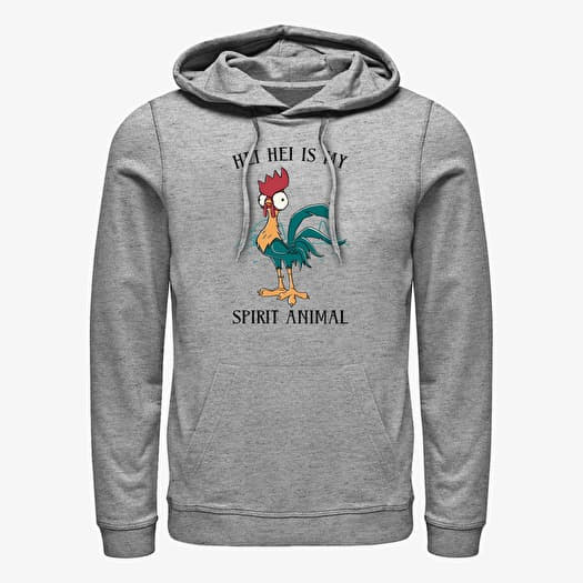 Sweatshirt Merch Disney Moana - Spirit Animal Unisex Hoodie Heather Grey