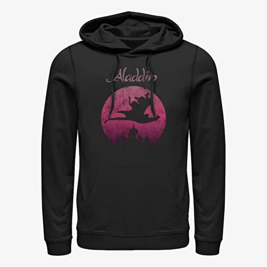 Sweatshirt Merch Disney Aladdin - Flying High Unisex Hoodie Black