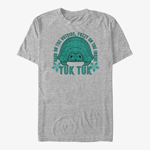 Tričko Merch Disney Raya & The Last Dragon - Fuzzy Tuk Tuk Unisex T-Shirt Heather Grey