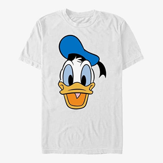 T-shirt Merch Disney Mickey And Friends - Big Face Donald Unisex T-Shirt White