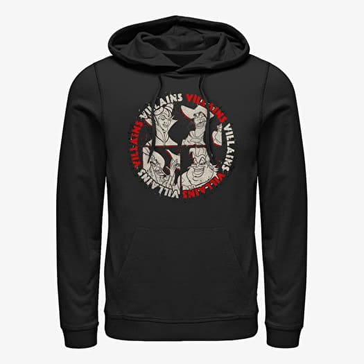 Mikina Merch Disney Villains - Villain Group Unisex Hoodie Black