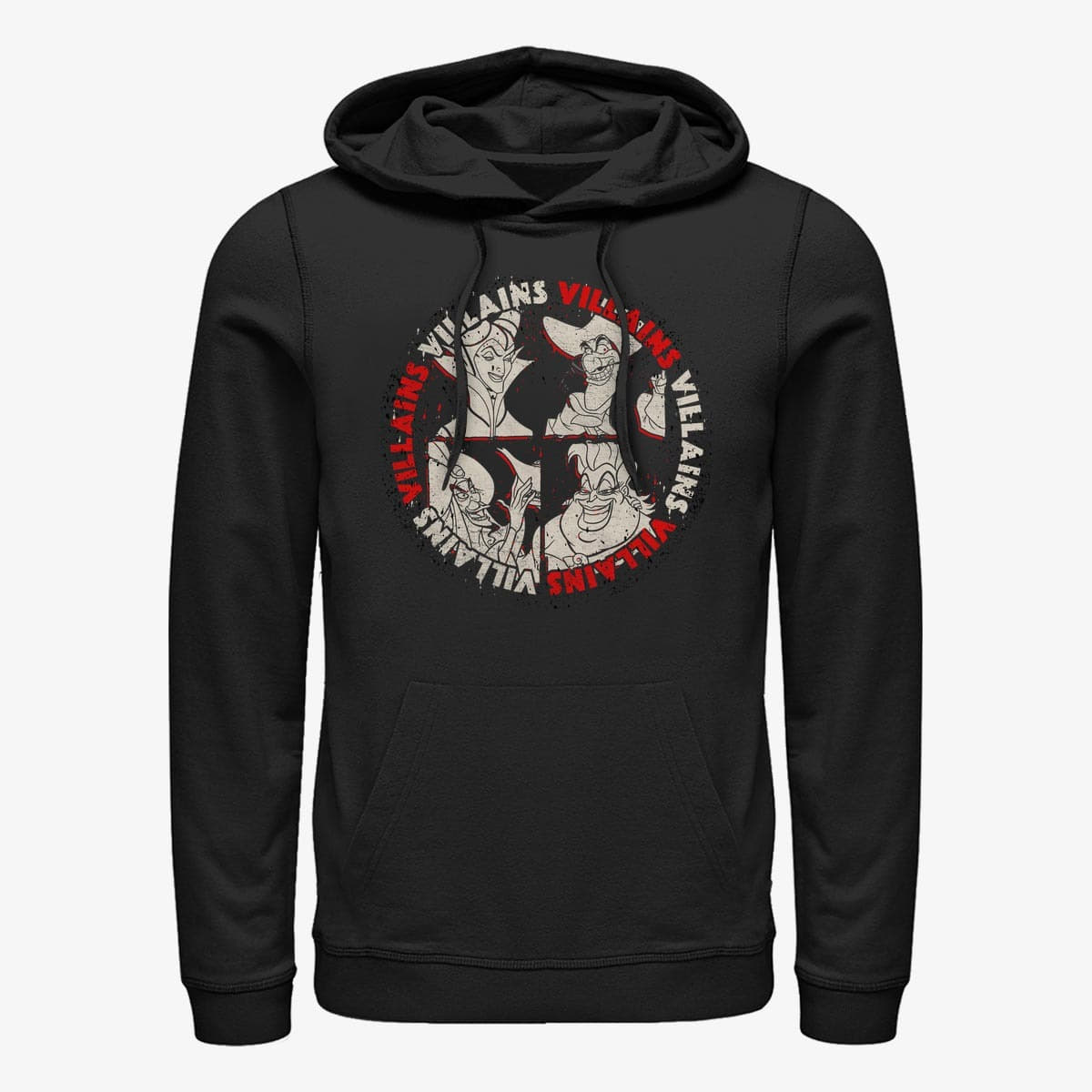 Hoodies and sweatshirts  Merch Disney Villains - Villain Group Unisex Hoodie Black
