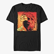 Merch Disney The Lion King - Rasta King Unisex T-Shirt Black